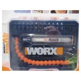 NEW Worx 4V 3-Speed Cordless Screwdriver with 36 Piece Accessory Kit and Case NEW Worx 4V 3-Speed Cordless Screwdriver with 36 Piece Accessory Kit and Case