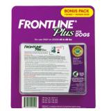 NEW Frontline Plus Flea and Tick Dog Treatment 45-88 lb, 7+1 Doses NEW Frontline Plus Flea and Tick Dog Treatment 45-88 lb, 7+1 Doses