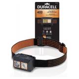 Duracell 400 Lumen Dual-Beam LED Headlamp - Comfortable and Ultra-Strong Design with 3 Modes and 3-AAA Batteries Included. Duracell 400 Lumen Dual-Beam LED Headlamp - Comfortable and Ultra-Strong Design with 3 Modes and 3-AAA Batteries Included.