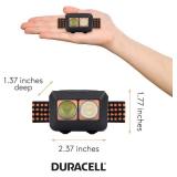 Duracell 400 Lumen Dual-Beam LED Headlamp - Comfortable and Ultra-Strong Design with 3 Modes and 3-AAA Batteries Included. Duracell 400 Lumen Dual-Beam LED Headlamp - Comfortable and Ultra-Strong Design with 3 Modes and 3-AAA Batteries Included.