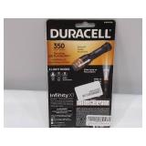 NEW Duracell 350 Lumen Aluminum Focusing Flashlight - Ultra-Light - 3 Modes and 3-AAA Batteries Included NEW Duracell 350 Lumen Aluminum Focusing Flashlight - Ultra-Light - 3 Modes and 3-AAA Batteries Included