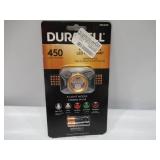 NEW DURACELL 450 Lumen High-Intensity Multi-Function LED Headlamp - Comfortable and Ultra-Strong Design with 5 Modes and 3-AAA Batteries Included NEW DURACELL 450 Lumen High-Intensity Multi-Function LED Headlamp - Comfortable and Ultra-Strong Design with 5 Modes and 3-AAA Batteries Included