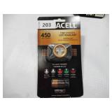 NEW DURACELL 450 Lumen High-Intensity Multi-Function LED Headlamp - Comfortable and Ultra-Strong Design with 5 Modes and 3-AAA Batteries Included NEW DURACELL 450 Lumen High-Intensity Multi-Function LED Headlamp - Comfortable and Ultra-Strong Design with 5 Modes and 3-AAA Batteries Included