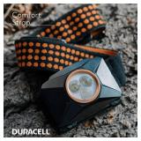 NEW  Duracell 200 Lumen LED Headlamp - Comfortable and Ultra-Strong Design with 3 Modes and 3-AAA Batteries Included NEW  Duracell 200 Lumen LED Headlamp - Comfortable and Ultra-Strong Design with 3 Modes and 3-AAA Batteries Included