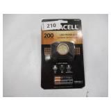 NEW  Duracell 200 Lumen LED Headlamp - Comfortable and Ultra-Strong Design with 3 Modes and 3-AAA Batteries Included NEW  Duracell 200 Lumen LED Headlamp - Comfortable and Ultra-Strong Design with 3 Modes and 3-AAA Batteries Included