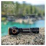 NEW Duracell 150 Lumen Compact Aluminum LED Flashlight NEW Duracell 150 Lumen Compact Aluminum LED Flashlight