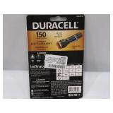 NEW Duracell 150 Lumen Compact Aluminum LED Flashlight NEW Duracell 150 Lumen Compact Aluminum LED Flashlight