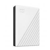 NEW Western Digital WD My Passport 5TB Portable Hard Drive, White NEW Western Digital WD My Passport 5TB Portable Hard Drive, White