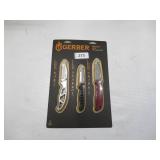 NEW Gerber 3 Piece Greatest Hits Folding Knife Set NEW Gerber 3 Piece Greatest Hits Folding Knife Set