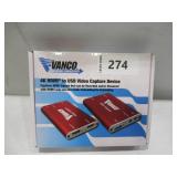 Vanco CAPT4K1 4K HDMI to USB Capture with Audio Embedding / De-Embedding - RED Vanco CAPT4K1 4K HDMI to USB Capture with Audio Embedding / De-Embedding - RED