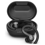 JLab JBuds Air Sport True Wireless Bluetooth Earbuds + Charging Case, Black, IP66 Sweat Resistance, Class 1 Bluetooth 5.0 Connection, 3 EQ Sound Settings JLab JBuds Air Sport True Wireless Bluetooth Earbuds + Charging Case, Black, IP66 Sweat Resistance, Class 1 Bluetooth 5.0 Connection, 3 EQ Sound Settings
