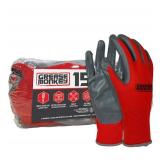 NEW 15 Pairs of Grease Monkey Nitrile Grip Gloves - LARGE NEW 15 Pairs of Grease Monkey Nitrile Grip Gloves - LARGE