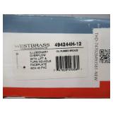 NEW Westbrass Illusionary Overflow 12" & 4" Sch. 40 PVC Bath Waste & Overflow W/ Lift & Turn Bath Drain in Oil Rubbed Bronze NEW Westbrass Illusionary Overflow 12" & 4" Sch. 40 PVC Bath Waste & Overflow W/ Lift & Turn Bath Drain in Oil Rubbed Bronze
