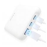 NEW Tech Squared10K mAh Power Bank with USB-C PD 20W and USB-A, 2 pk. NEW Tech Squared10K mAh Power Bank with USB-C PD 20W and USB-A, 2 pk.