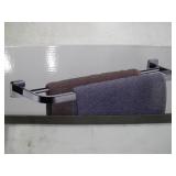 NEW NearMoon Double Bath Towel Bar - 22 Inches Chrome NEW NearMoon Double Bath Towel Bar - 22 Inches Chrome