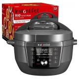 Instant Pot RIO Wide Plus, 7.5 Quarts 35% Larger Cooking Surface, 9-in-1 Electric Multi-Cooker, Pressure Slow Cooker, Rice Cooker, Steamer-XL Instant Pot RIO Wide Plus, 7.5 Quarts 35% Larger Cooking Surface, 9-in-1 Electric Multi-Cooker, Pressure Slow Cooker, Rice Cooker, Steamer-XL