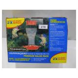NEW Pennington Hummingbird Feeder & Premium Nectar Pack NEW Pennington Hummingbird Feeder & Premium Nectar Pack