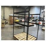 Adjustable Black Metal Frame Built to Fit Onto Pallets - Perfect for Projects Adjustable Black Metal Frame Built to Fit Onto Pallets - Perfect for Projects