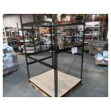 Adjustable Black Metal Frame Built to Fit Onto Pallets - Perfect for Projects Adjustable Black Metal Frame Built to Fit Onto Pallets - Perfect for Projects