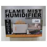 NEW Tech Squared Flame Mist Humidifier & Ultrasonic Diffuser w/ 2 USB Charging Ports NEW Tech Squared Flame Mist Humidifier & Ultrasonic Diffuser w/ 2 USB Charging Ports