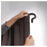 NEW ULoft Blackout Curtain Rod, 60" to 120" - Matte Black NEW ULoft Blackout Curtain Rod, 60" to 120" - Matte Black