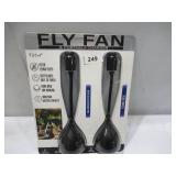 NEW Fly Fan 2- Pack with Built-In Power Bank Portable Charger by Tech2 NEW Fly Fan 2- Pack with Built-In Power Bank Portable Charger by Tech2