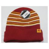 NEW Iowa State University Cyclones Maroon Striped Beanie Stocking Cap - OSFM NEW Iowa State University Cyclones Maroon Striped Beanie Stocking Cap - OSFM