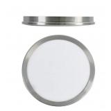 Energetic 14” Slim LED Flush Mount Light Fixture - 1 Light - Brushed Nickel Energetic 14” Slim LED Flush Mount Light Fixture - 1 Light - Brushed Nickel