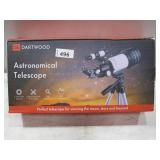 Dartwood Astronomical Telescope - 360° Rotational Telescope - Multiple Eyepieces Included for Different Zoom (Black/White) Dartwood Astronomical Telescope - 360° Rotational Telescope - Multiple Eyepieces Included for Different Zoom (Black/White)