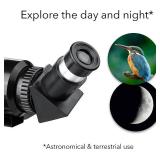 Dartwood Astronomical Telescope - 360° Rotational Telescope - Multiple Eyepieces Included for Different Zoom (Black/White) Dartwood Astronomical Telescope - 360° Rotational Telescope - Multiple Eyepieces Included for Different Zoom (Black/White)