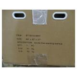 NEW  Appollo Kalisto 66 Seamless Freestanding Bathtub with Center Drain - WHITE NEW  Appollo Kalisto 66 Seamless Freestanding Bathtub with Center Drain - WHITE