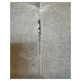 Large Gray Sectional Couch - Clean but Small Seam Tear Large Gray Sectional Couch - Clean but Small Seam Tear
