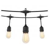 Artika Blaze 20 LED Bulb Outdoor Solar String Lights - 42 Feet - Matte Black Artika Blaze 20 LED Bulb Outdoor Solar String Lights - 42 Feet - Matte Black