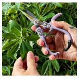 NEW Modern Sprout Gardening Shears and Glass Plant Mister Set - Pink NEW Modern Sprout Gardening Shears and Glass Plant Mister Set - Pink
