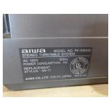 Aiwa Stereo Full Automatic Turntable System Aiwa Stereo Full Automatic Turntable System