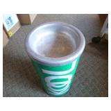 Vintage Kool Metal Ash Can Vintage Kool Metal Ash Can