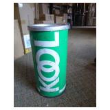 Vintage Kool Metal Ash Can Vintage Kool Metal Ash Can