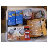 Lot of Light Bulbs and Batteries Lot of Light Bulbs and Batteries