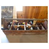 Vintage Wooden Tool Caddy Vintage Wooden Tool Caddy