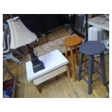 Stools, Table and Lamp Stools, Table and Lamp