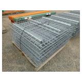 20 Pallet Racking 46" X 42" Wire Decks 20 Pallet Racking 46" X 42" Wire Decks