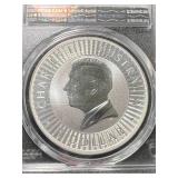 2025 AUSTRALIAN SILVER KANGAROO PCGS MS69