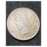 1922 US PEACE SILVER DOLLAR
