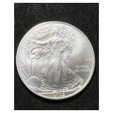 2009 AMERICAN SILVER EAGLE 1 TROY OZ .999 FINE SILVER