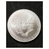 2009 AMERICAN SILVER EAGLE 1 TROY OZ .999 FINE SILVER