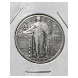 1929 US STANDING LIBERTY QUARTER