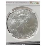 1999 AMERICAN SILVER EAGLE NGC MS69