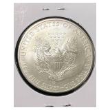2012 AMERICAN SILVER EAGLE 1 TROY OZ .999 FINE SILVER