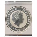 2017 AUSTRALIAN KOALA SILVER ROUND NGC MS70