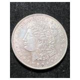 1 TROY OZ .999 FINE SILVER MORGAN DOLLAR DESIGNED ROUND